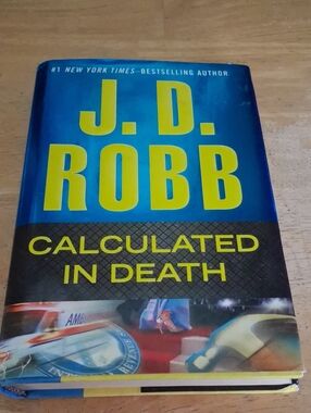Calculated in Death Hardcover Book - Blue